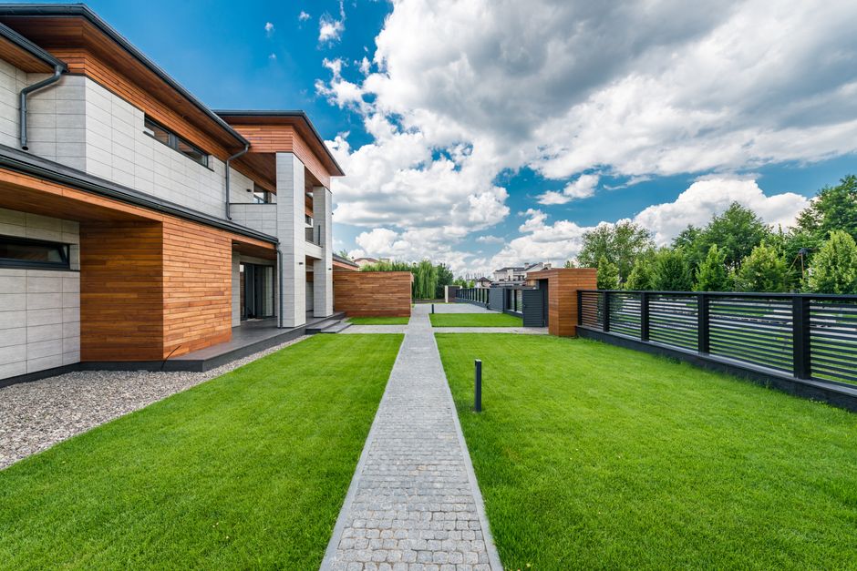 Modern house exterior displaying high-quality siding